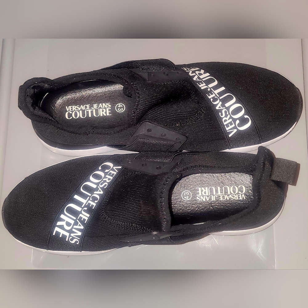Versace Jeans Couture Black Sneakers